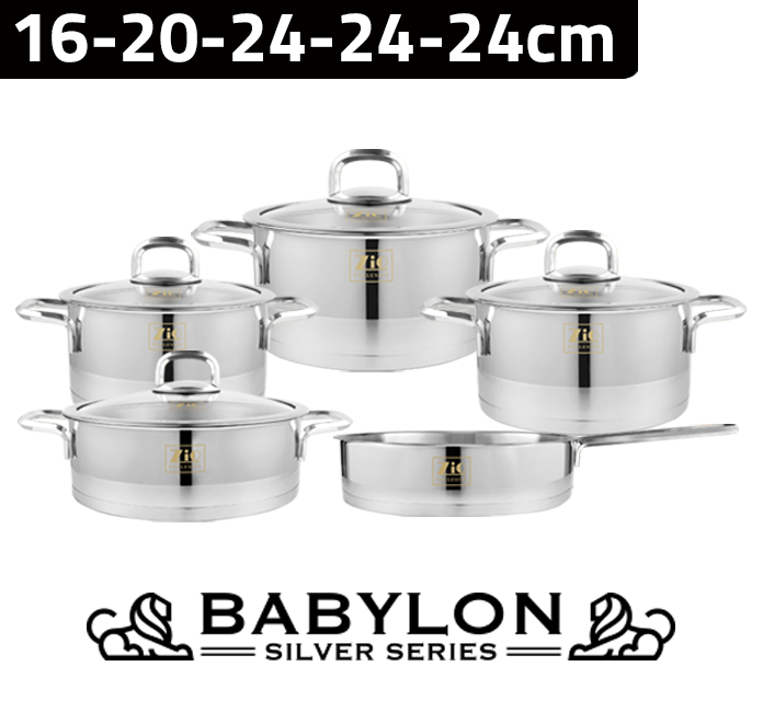 ZCS-1395 SS Casserole Set