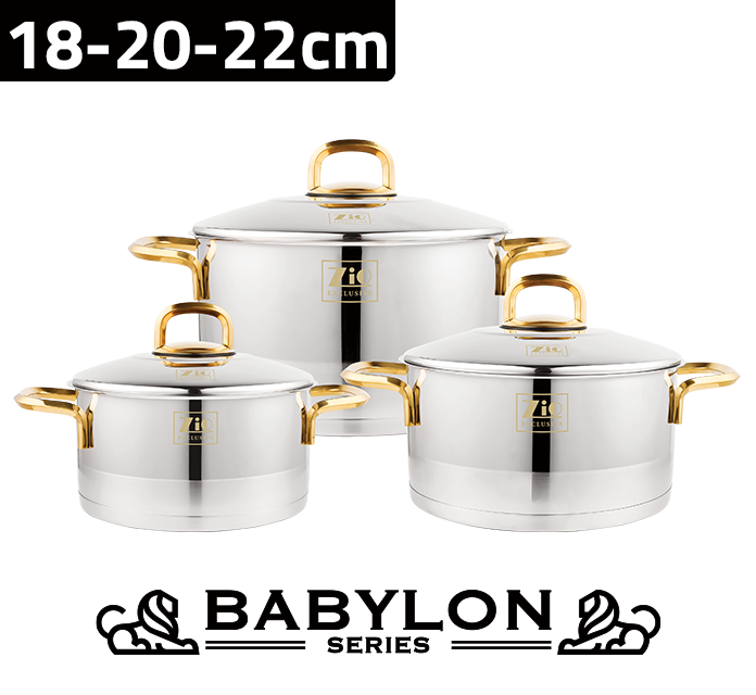ZCS-1400 SS Casserole Set