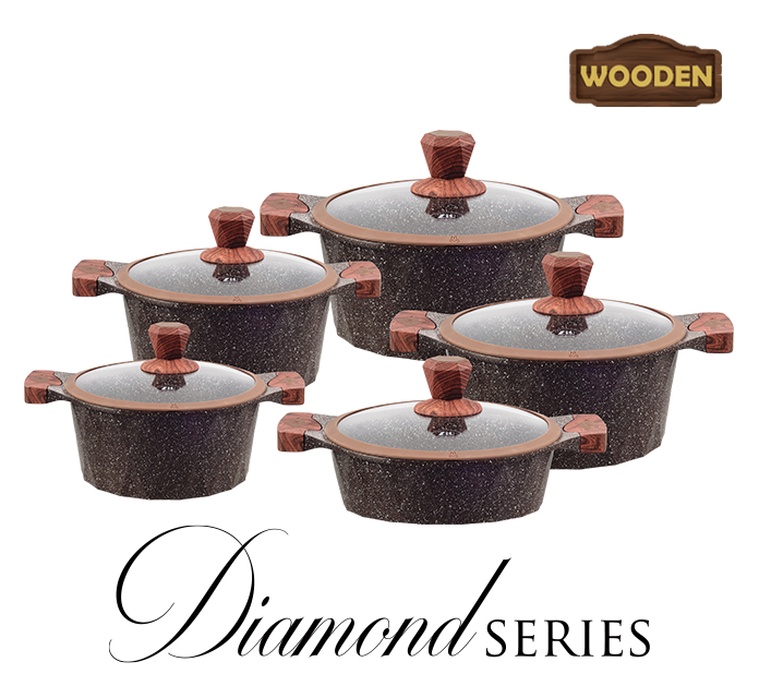 ZCS-7110 Aluminium Casserole Set