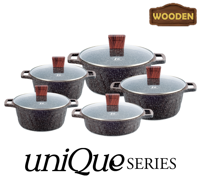 ZCS-7135 Aluminium Casserole Set
