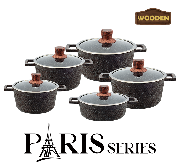 ZCS-7150 Aluminium Casserole Set