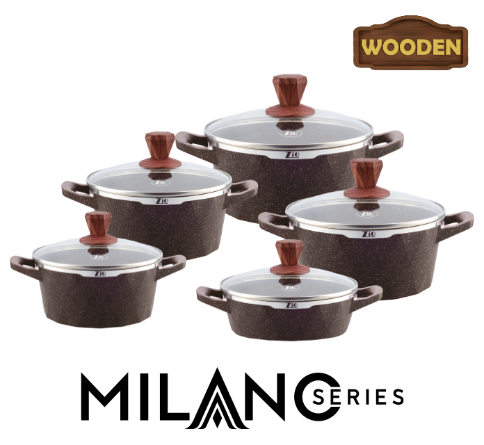 ZCS-7180 Aluminium Casserole Set