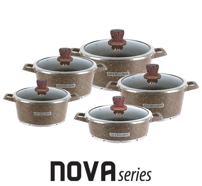 ZCS-7850 Aluminium Casserole Set