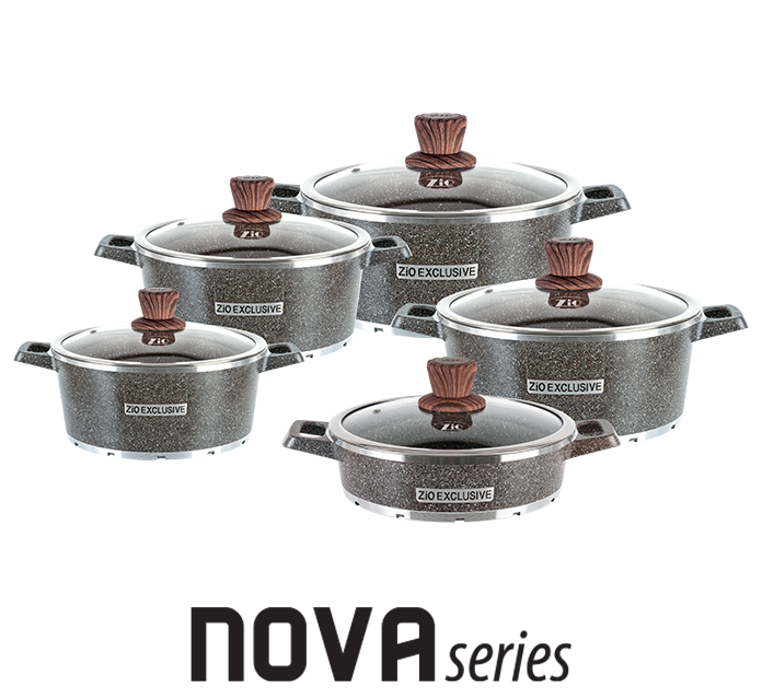ZCS-7870 Aluminium Casserole Set