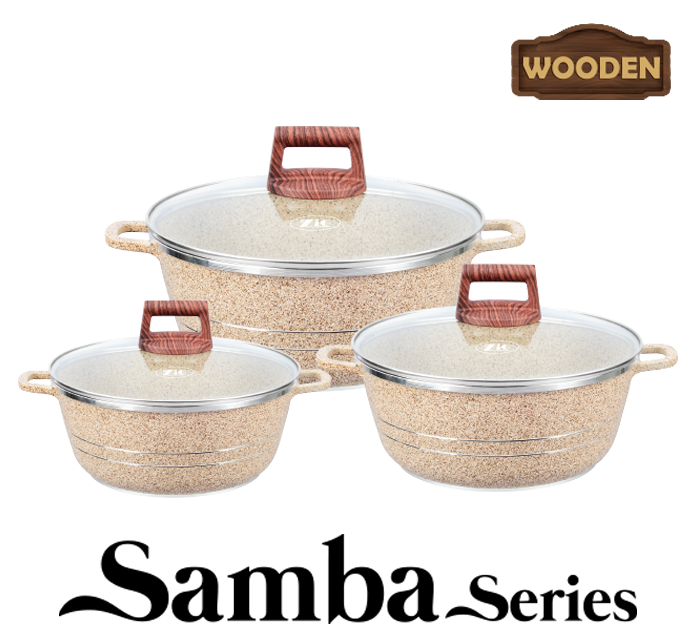 ZCS-8050 Aluminium Casserole Set