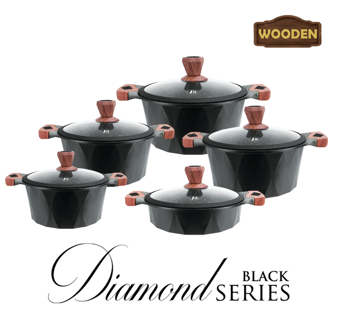 ZCS-8510 Aluminium Casserole Set